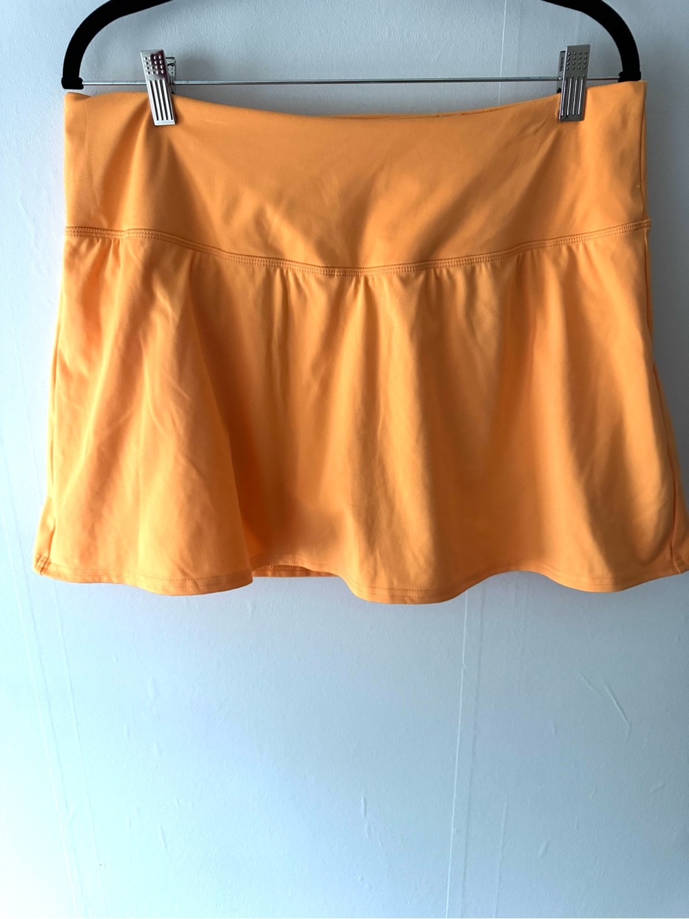 Women’s Athletic Skater Skirt in Bright Melon